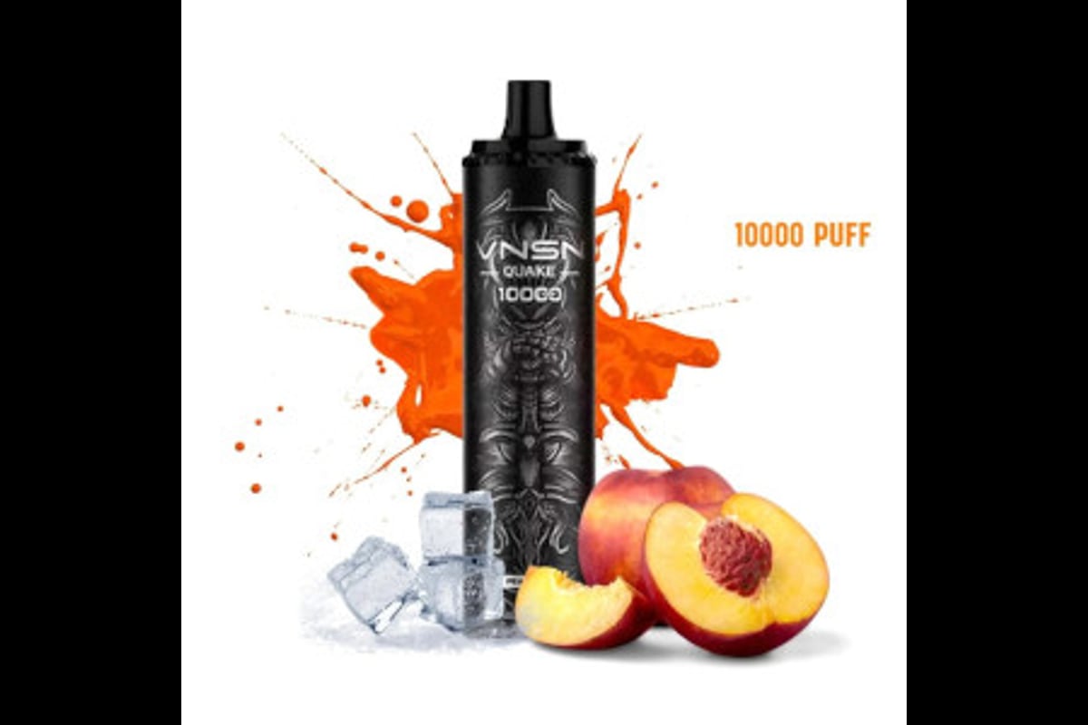 فنسن سحبة معبأة نكهة خوخ بارد 10000 موشة