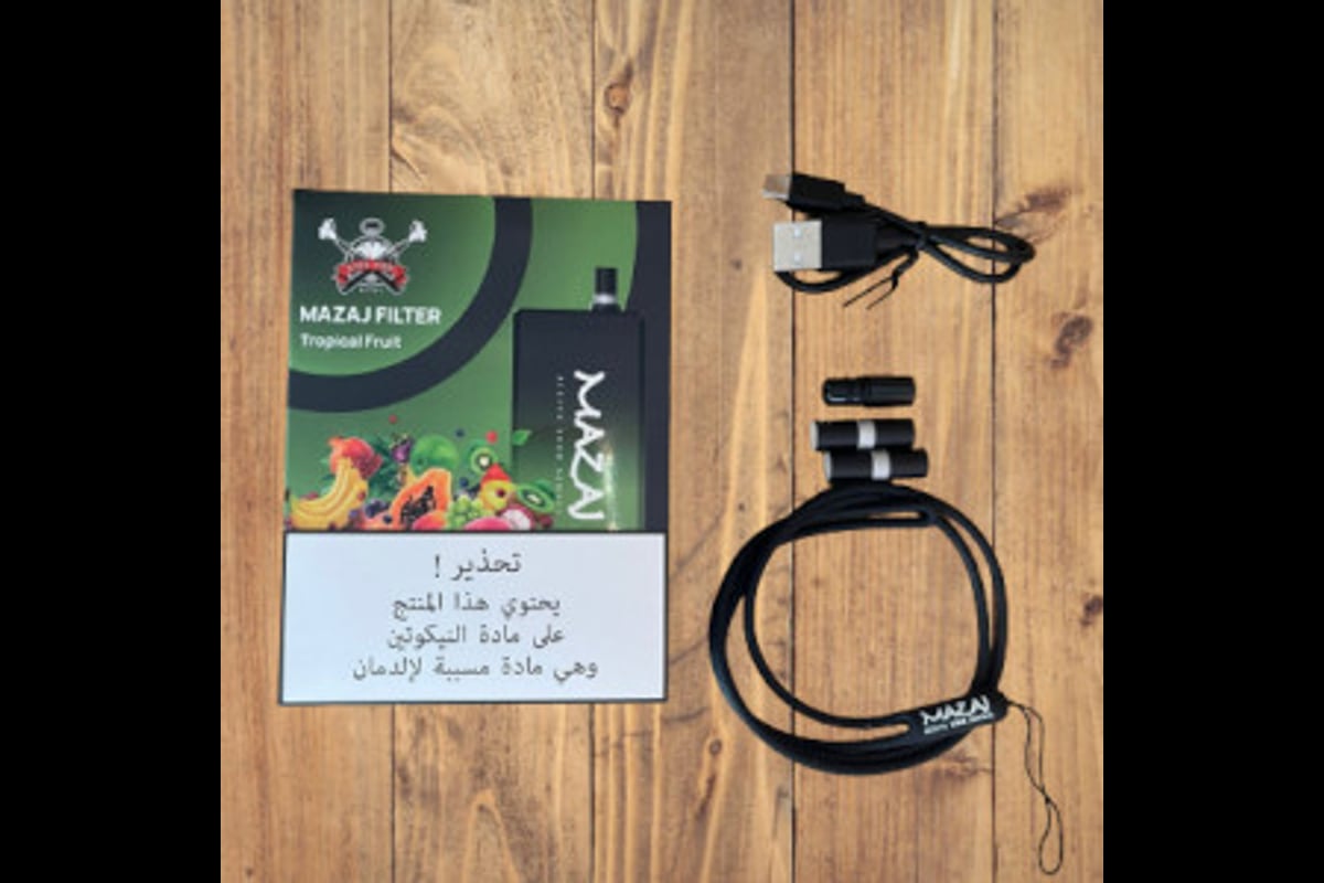 فلتر مزاج سحبة معبأة نكهة فواكه 6500 موشة