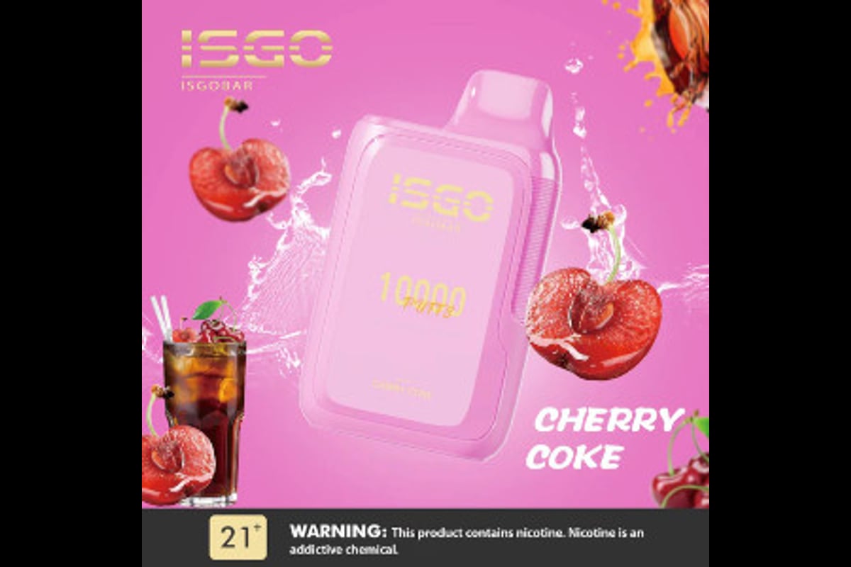 ايسجو بار سحبة معبأة نكهة  كرز كولا 10000 موشة