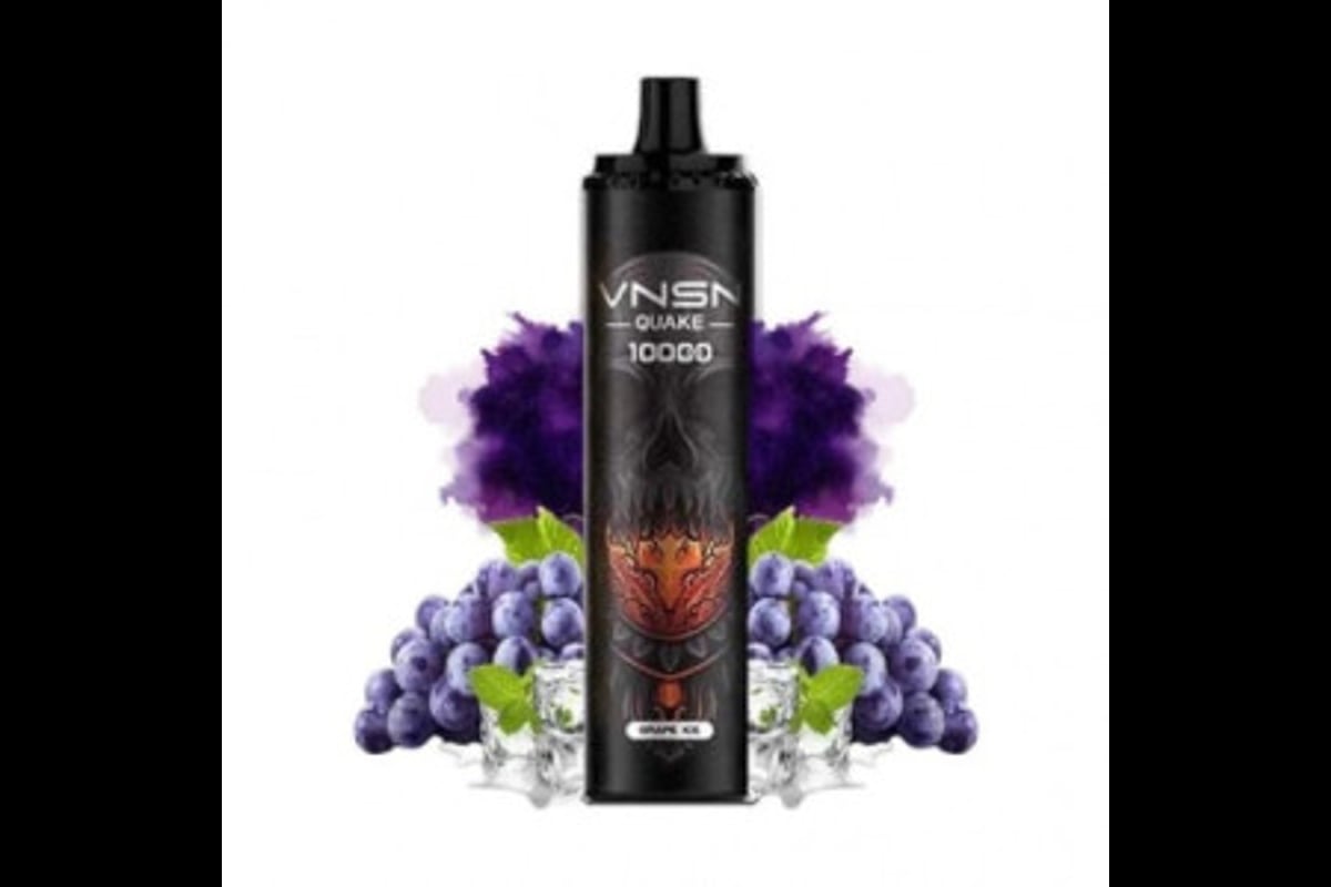 فنسن سحبة معبأة نكهة عنب بارد 10000 موشة