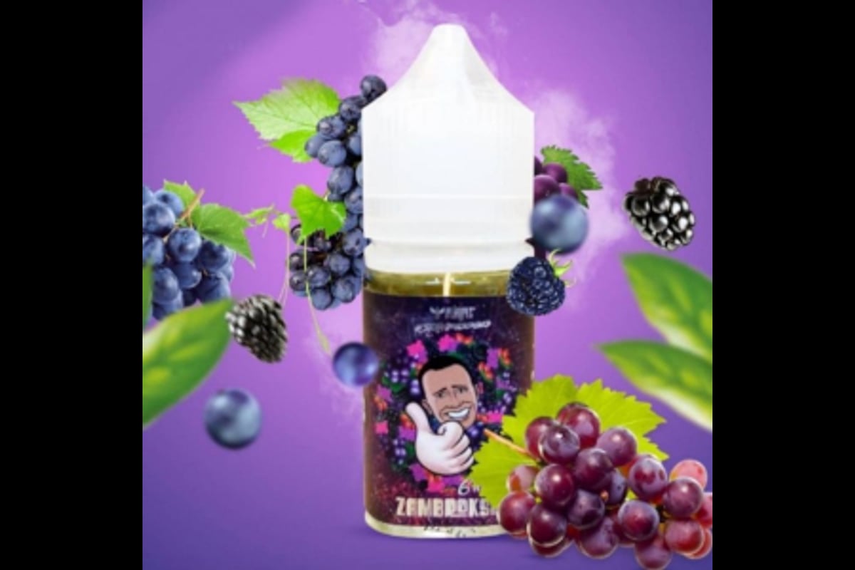 مكس عنب فيب مان سولت نكهة  عنب عنب اخضر