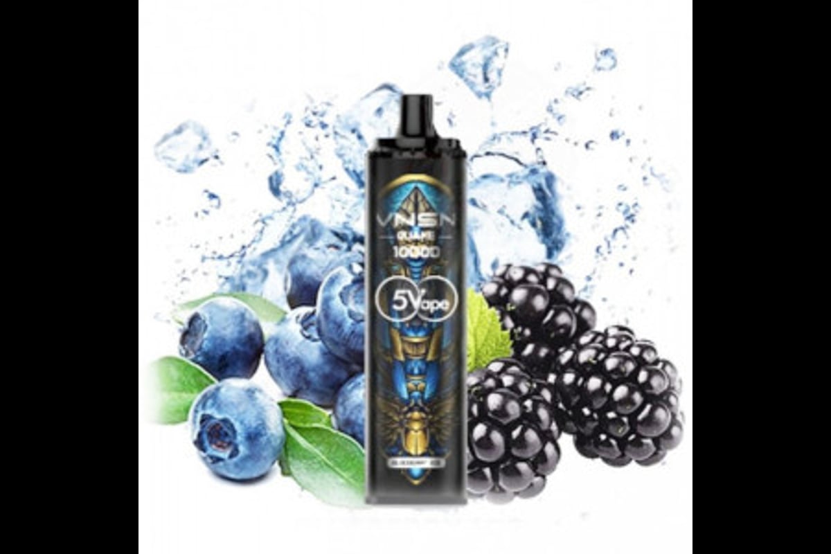 فنسن سحبة معبأة نكهة توت ازرق بارد 10000 موشة