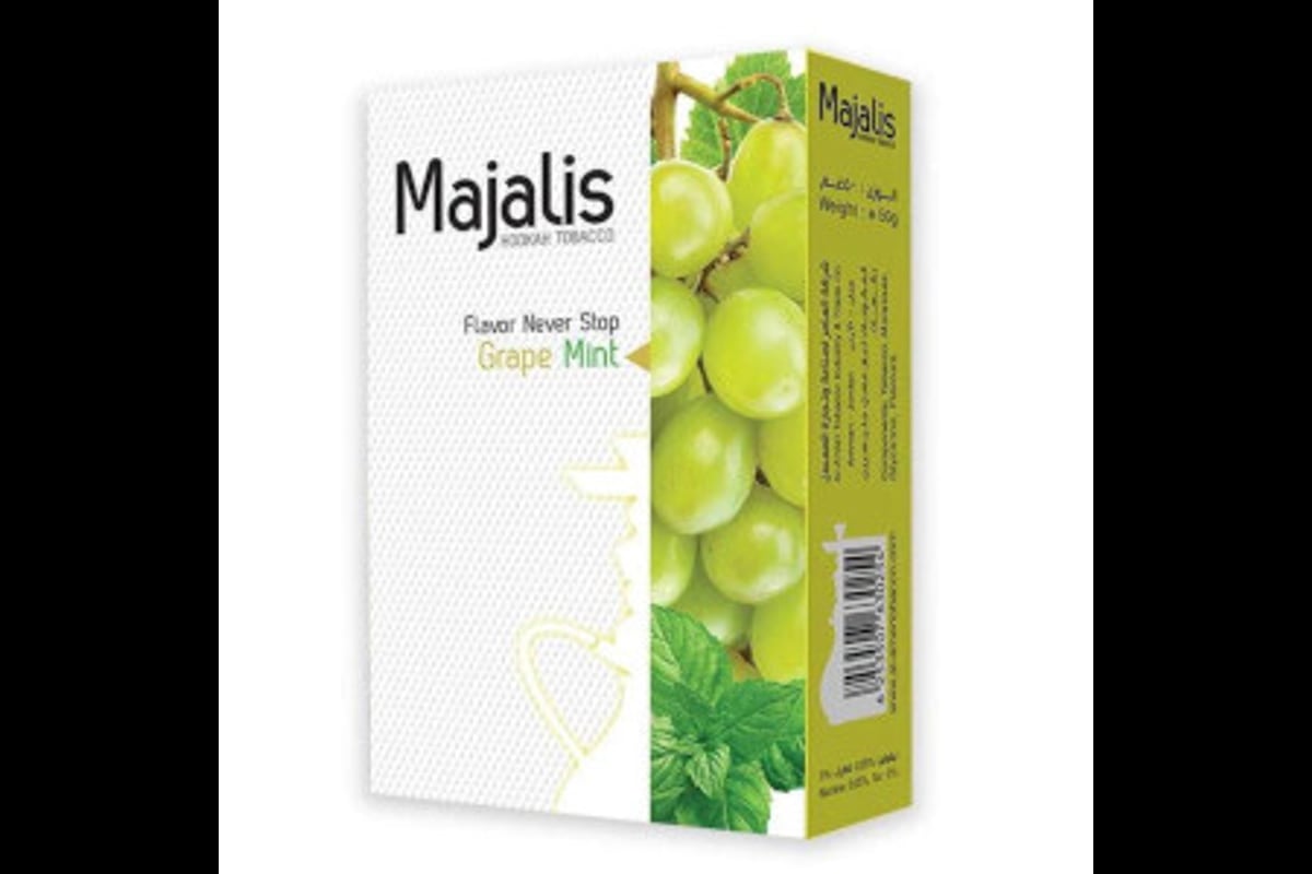 عنب و نعناع اخرى نكهة معسل نكهة عنب نعناع بارد