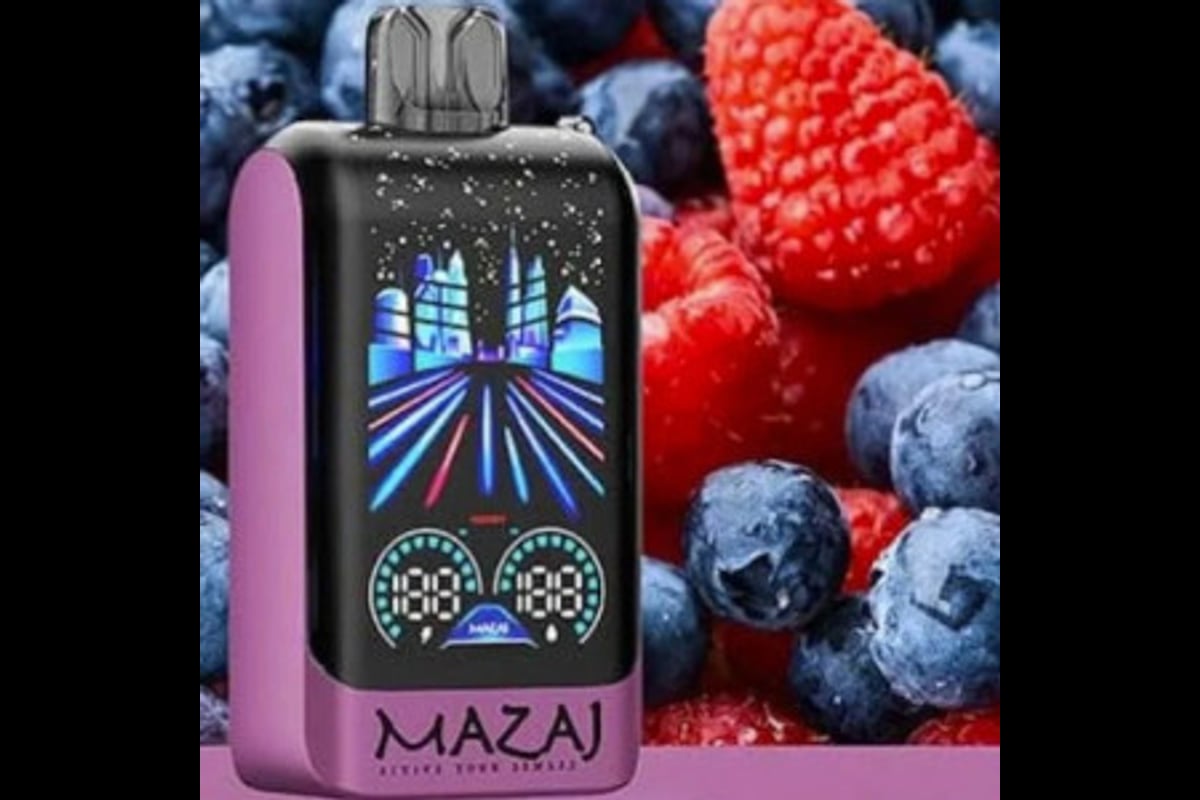 مزاج كيرف 24000 رازبيري بلوبيري - MAZAJ CURVE 24000 RASPBERRY BLUEBERRY