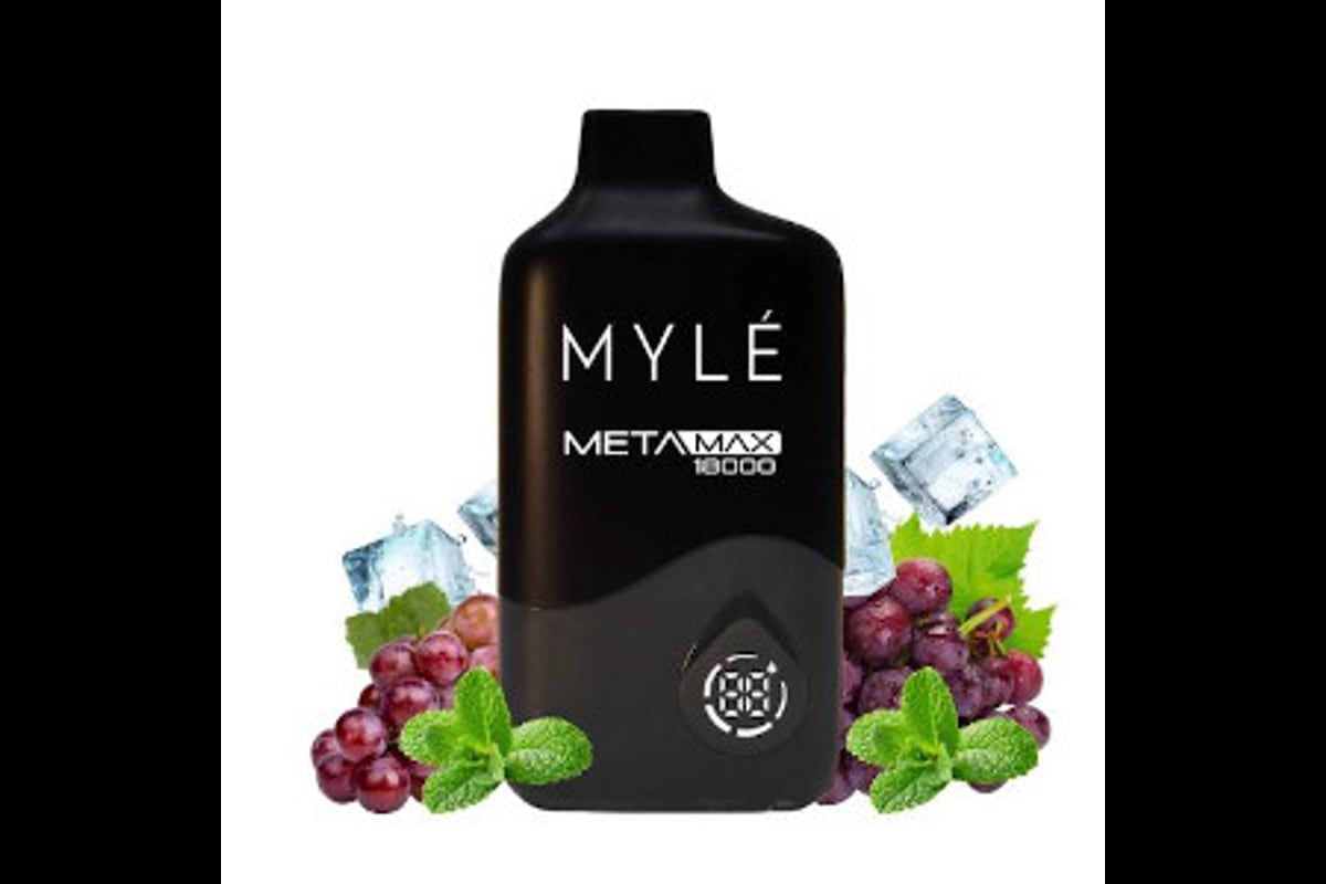 مايلي 18000 عنب نعناع - Myle Meta Max18000 GRAPE MINT