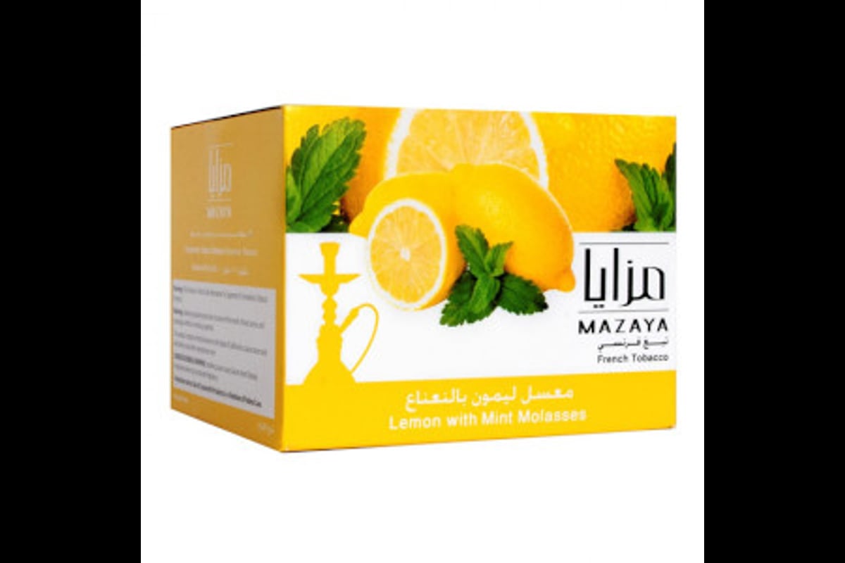 معسل مزايا نكهة  ليمون نعناع كيلو - MAZAYA Mint lemon Kilo