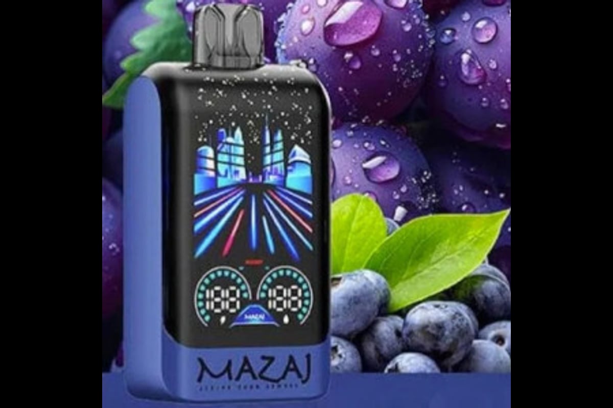 مزاج كيرف 24000 بلوبيري عنب - MAZAJ CURVE 24000 BLUEBERRY GRAPE 