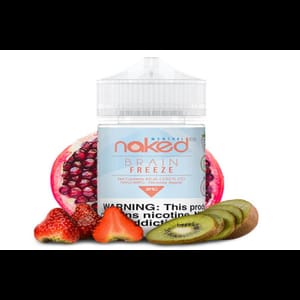 برين فريز نيكد شيشة نكهة  فراولة رمان كيوي بارد