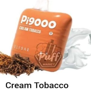 توباكو كراميل الف بار سحبة معبأة نكهة توباكو كراميل 9000 موشة