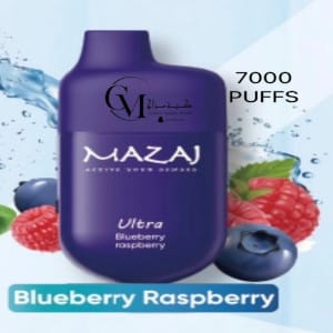 بلوبيري راسبيري مزاج سحبة معبأة نكهة توت ازرق توت احمر 7000 موشة