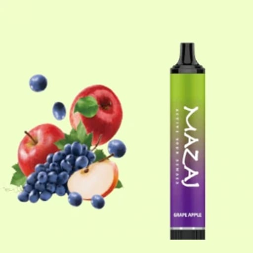 ديموند عنب تفاح مزاج سحبة معبأة نكهة  عنب تفاح 5000 موشة