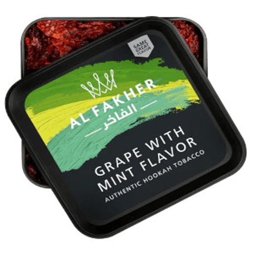 معسل الفاخر عنب نعناع كيلو - Alfakher Grape with Mint Flavor 1 Kilo - صورة رقم 1 - معسل الفاخر عنب نعناع كيلو - Alfakher Grape with Mint Flavor 1 Kilo | تسوق الآن من روقان