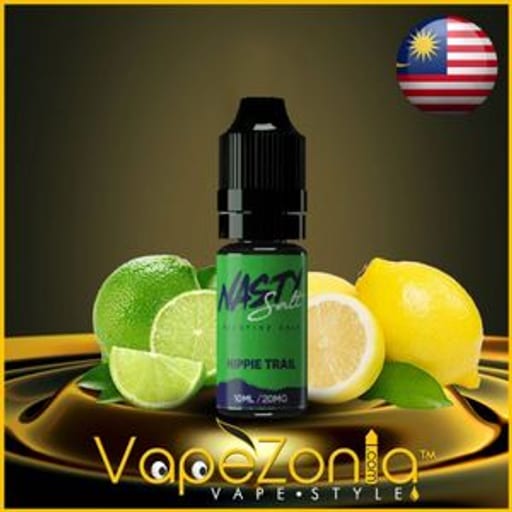 ناستي هيبي تريال سولت Nasty Hippie Trail Salt 30ml نكهة ليمون - صورة رقم 2 - ليمون ناستي سولت | تسوق الآن من روقان