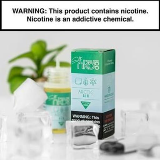 نيكد نعناع بارد Naked Arctic Air - 30ML - نكهة نيكد نعناع بارد سولت - صورة رقم 2 - نعناع  نيكد سولت | تسوق الآن من روقان