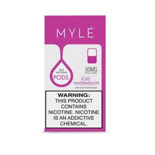 بودات مايلي ماجناتيك بطيخ بارد لوش ايس الاصدار الرابع MYLE MAGNETIC Pod LUSH ICE V4 - صورة رقم 2 -  بطيخ بارد مايلي بود سولت | تسوق الآن من روقان