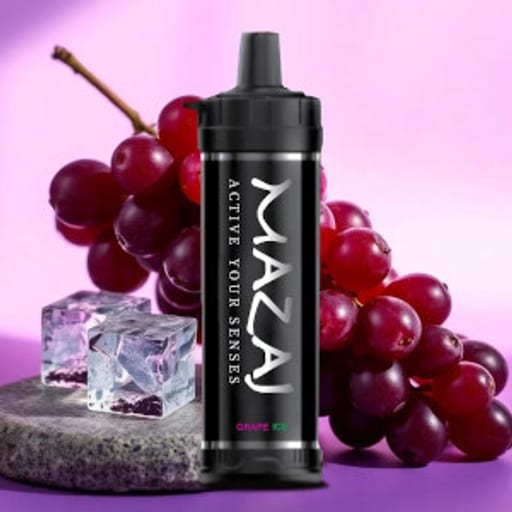 شيشة مزاج 22000 عنب بارد MAZAJ GRAND 22000 GRAPE ICE - صورة رقم 1 - شيشة مزاج 22000 عنب بارد MAZAJ GRAND 22000 GRAPE ICE | تسوق الآن من روقان