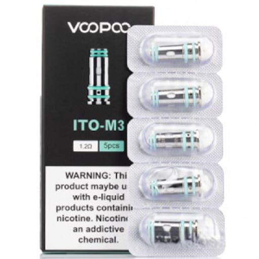 كويلات فوبو دراق - Voopoo ITO-M3 Coils 1.2 - صورة رقم 1 - كويلات فوبو دراق - Voopoo ITO-M3 Coils 1.2 | تسوق الآن من روقان