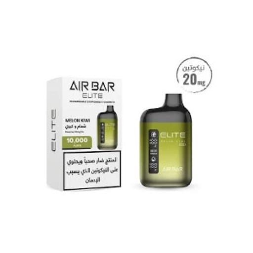 ايربار 10000 شمام كيوي - AIR BAR ELITE 10000 Melon Kiwi - صورة رقم 1 - ايربار 10000 شمام كيوي - AIR BAR ELITE 10000 Melon Kiwi | تسوق الآن من روقان