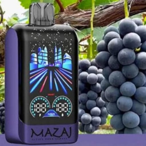 مزاج كيرف24000 عنب أسود - MAZAJ CURVE 24000 BLACK GRAPE  - صورة رقم 1 - مزاج كيرف24000 عنب أسود - MAZAJ CURVE 24000 BLACK GRAPE  | تسوق الآن من روقان