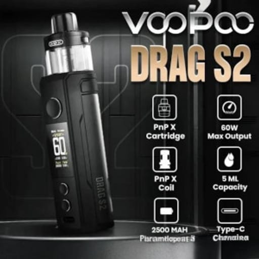 فوبو دراق اس 2 فوبو - VOOPOO DRAG S2  - صورة رقم 2 - فوبو دراق اس 2 فوبو جهاز فيب | تسوق الآن من روقان