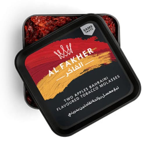 معسل الفاخر تفاحتين بحريني كيلو - Alfakher Two Apples Bahraini Flavor 1 kilo - صورة رقم 1 - معسل الفاخر تفاحتين بحريني كيلو - Alfakher Two Apples Bahraini Flavor 1 kilo | تسوق الآن من روقان