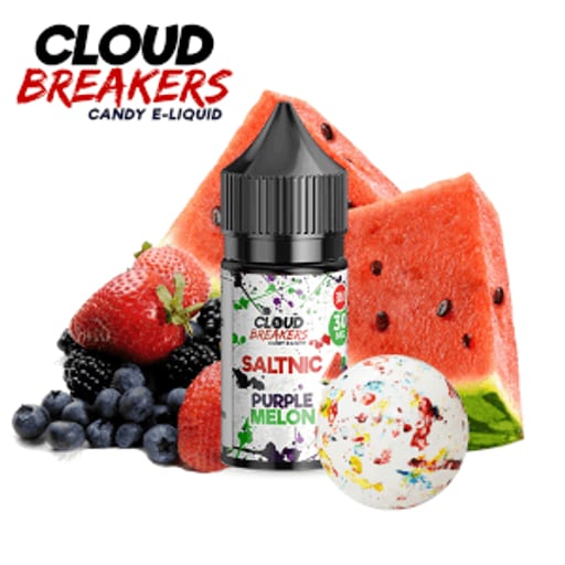 Purple Melon كلاود بريكرز سولت نكهة  عنب بطيخ - صورة رقم 1 -  Purple Melon كلاود بريكرز سولت نكهة  عنب بطيخ | تسوق الآن من روقان