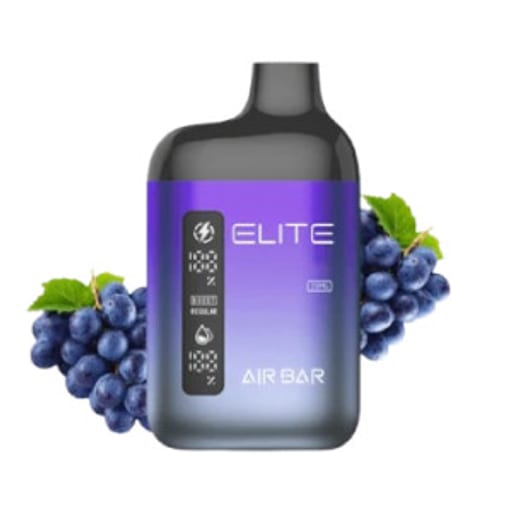 ايربار 10000 عنب - AIR BAR ELITE 10000 GRAPE - صورة رقم 1 - ايربار 10000 عنب - AIR BAR ELITE 10000 GRAPE | تسوق الآن من روقان