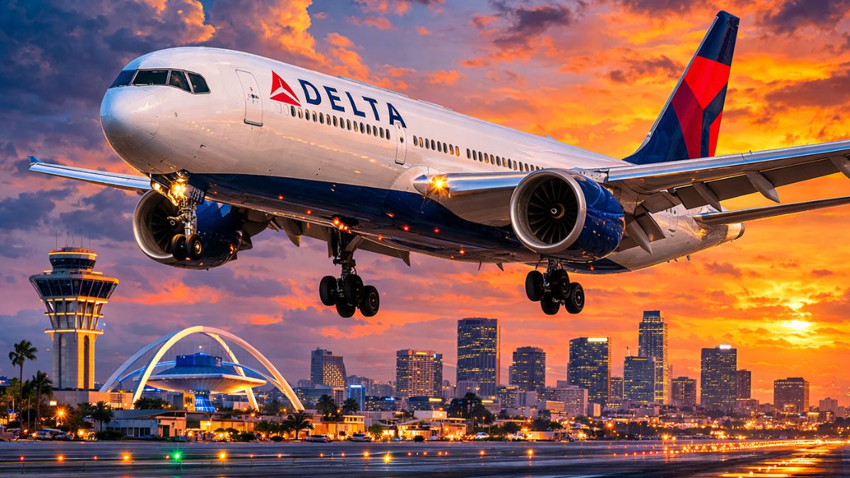 delta flight dl275 diverted lax