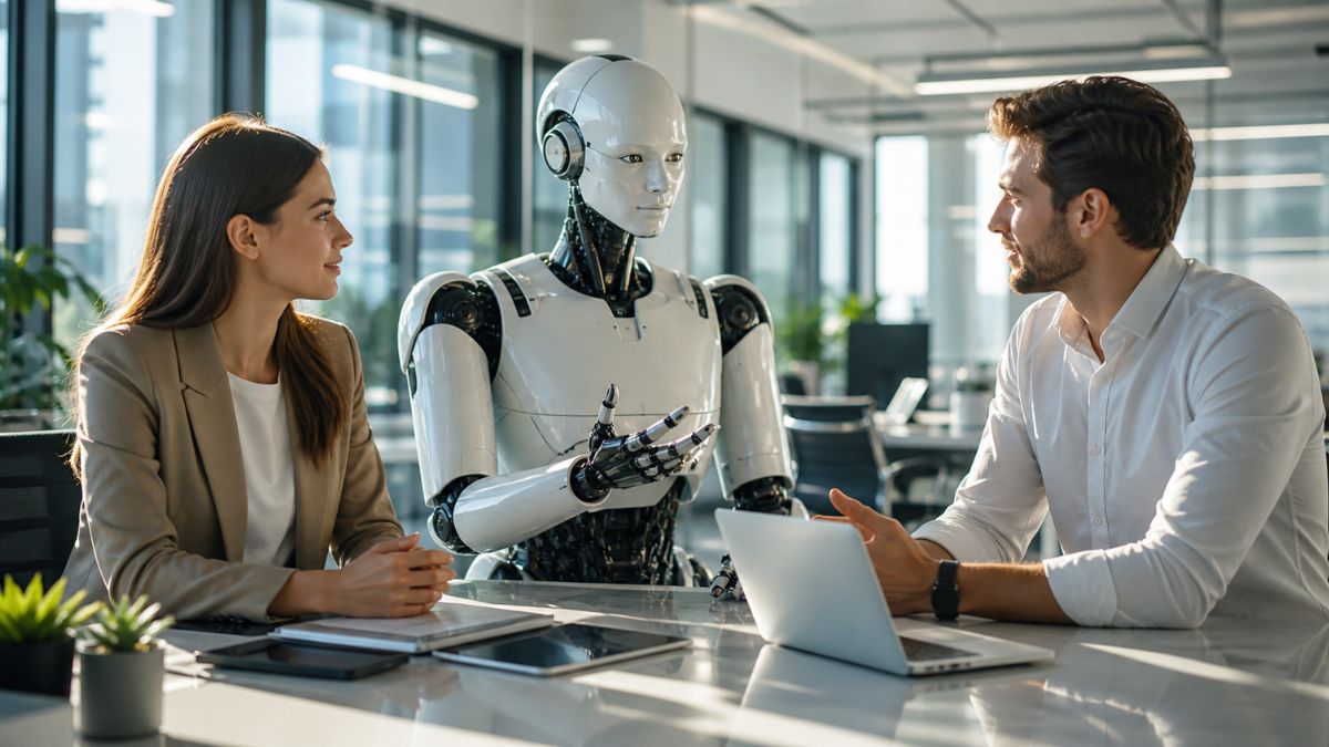 ponas robotas